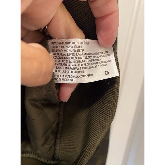 Xhilaration women’s/junior bomber Camo jacket Size Medium - Picture 5 of 6